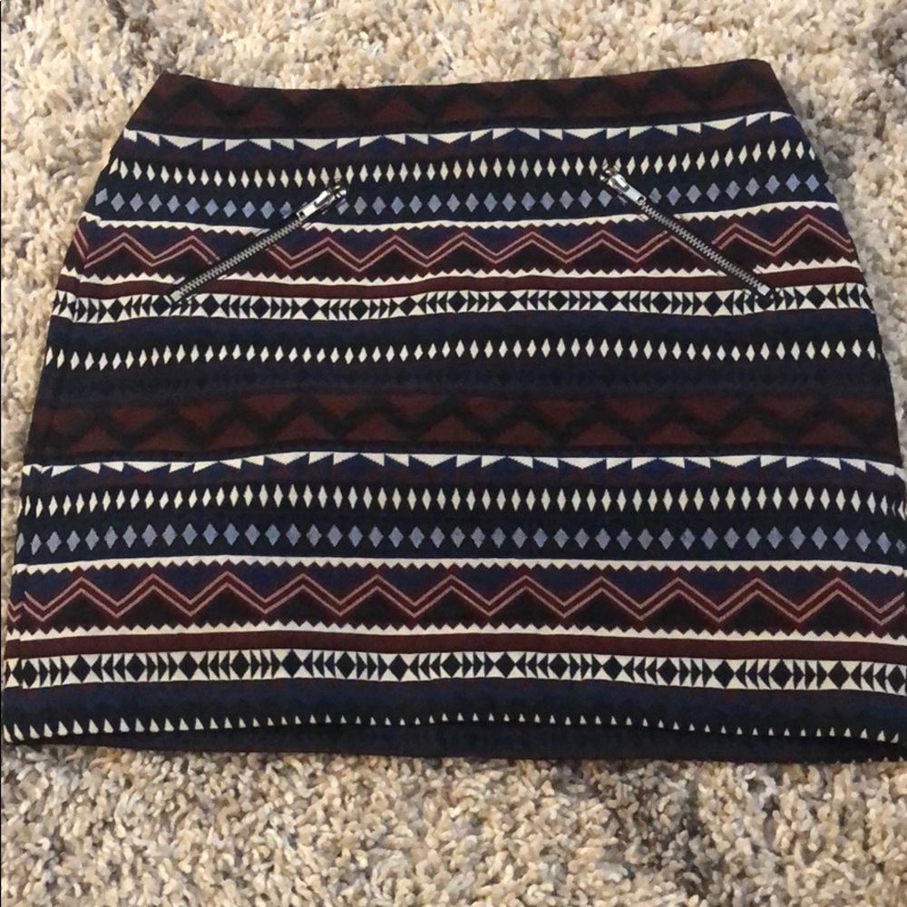 Patterned skirt